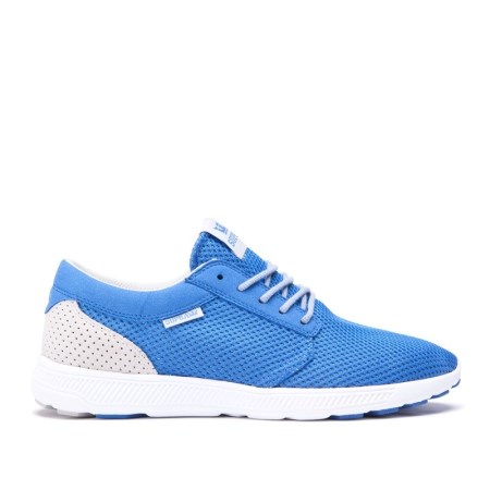 Supra Hammer Run Mens Low Tops Shoes Blue UK 29DIV